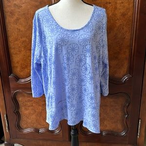 Fullbeauty Sport Burn Out Top (Size 18/20)